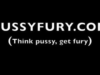Löytää the maailma of pussyfury - huolimaton syvän kurkku, anaali, dp, suihkuta.