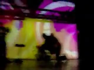 South amérika woman gets fucked on stage by a stripper